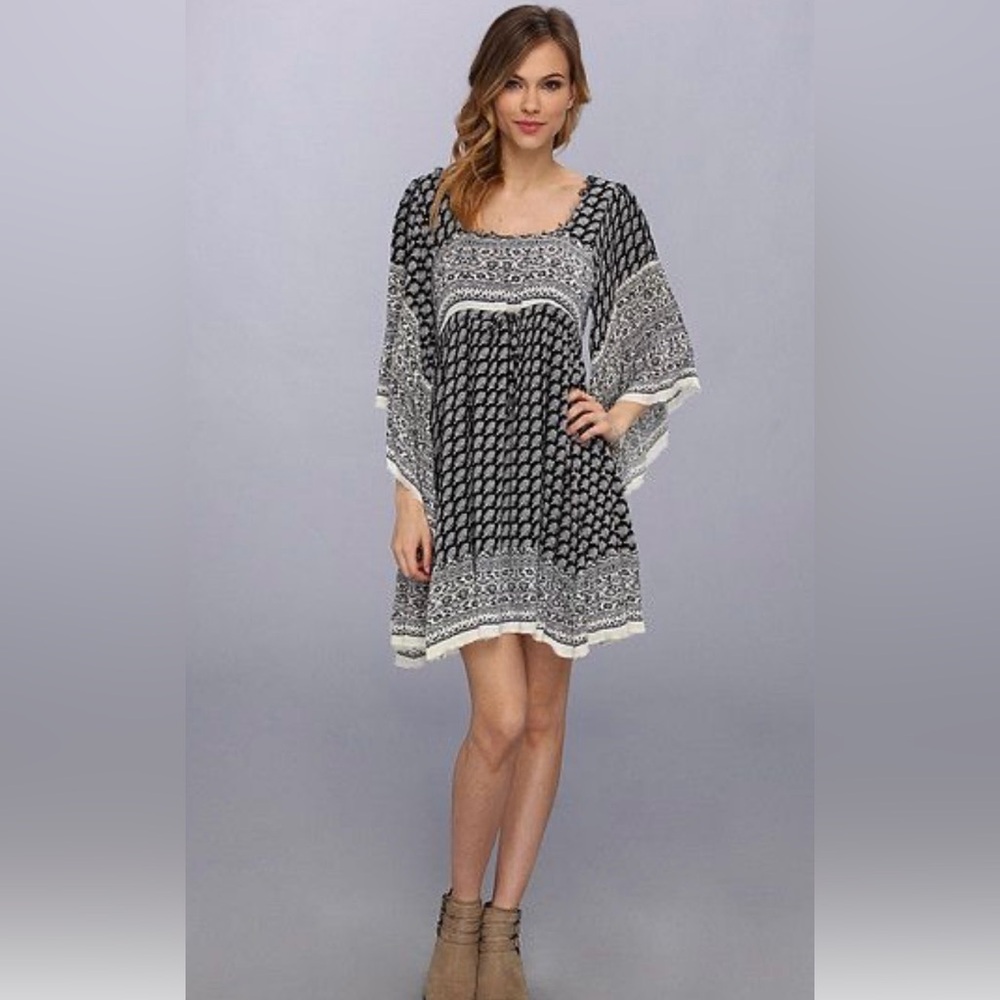 Free People Festival Heart of Gold Mini Dress
